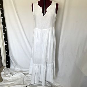 Sleeveless Cotton Prairie Maxi